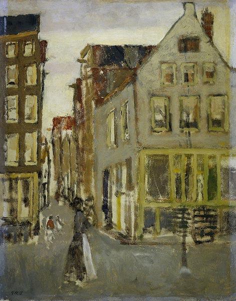 George Hendrik Breitner The Lauriergracht at the Tweede Laurierdwarsstraat Germany oil painting art